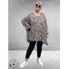 AKH Big Shirt Maia Geel Multi