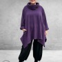AKH Trui A-lijn Fleece Purple