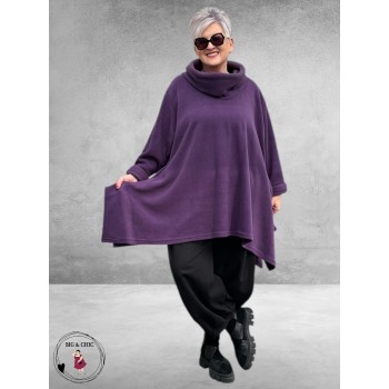 AKH Trui A-lijn Fleece Purple