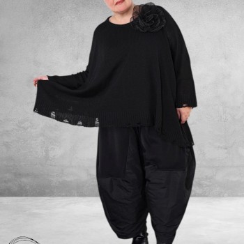 AKH Trui Katoen  Bella Zwart 