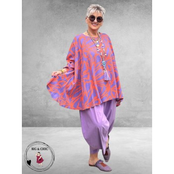 AKH Shirt Bahia Ola Lila-Koraal