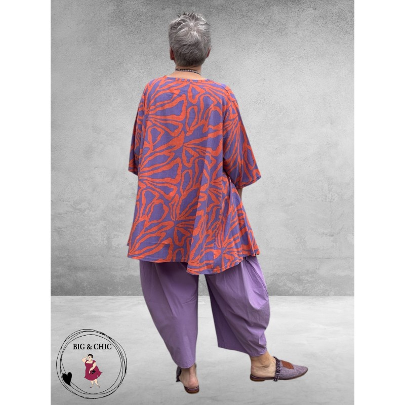 AKH Shirt Bahia Ola Lila-Koraal