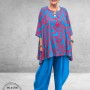 AKH Shirt Bahia Ola Turquoise-Pink