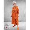 AKH Jurk Ballon Oranje/Groen