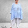 AKH Tuniek A-Lijn Breezy Lichtblauw/Wit