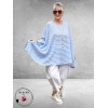 AKH Tuniek A-Lijn Breezy Lichtblauw/Wit