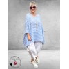 AKH Tuniek A-Lijn Breezy Lichtblauw/Wit