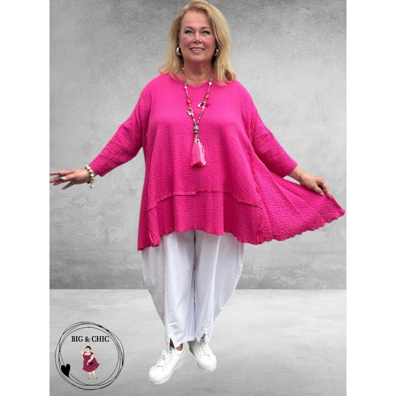 AKH Shirt Big Sommer Brise Fuchsia