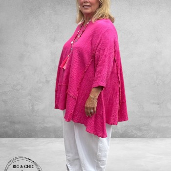 AKH Shirt Big Sommer Brise Fuchsia