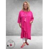 AKH Jurk Katoen Sommer Brise Fuchsia