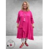 AKH Jurk Katoen Sommer Brise Fuchsia