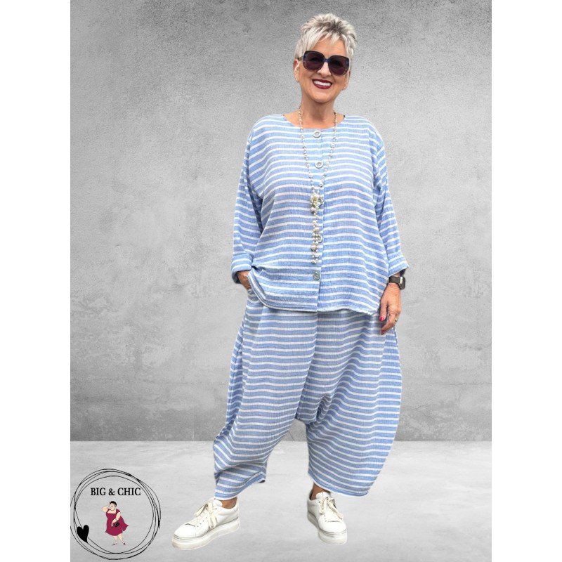 AKH Harembroek Breezy Blauw-Wit