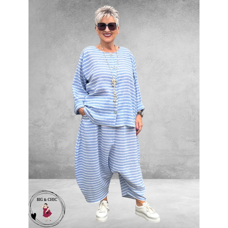 AKH Harembroek Breezy Blauw-Wit