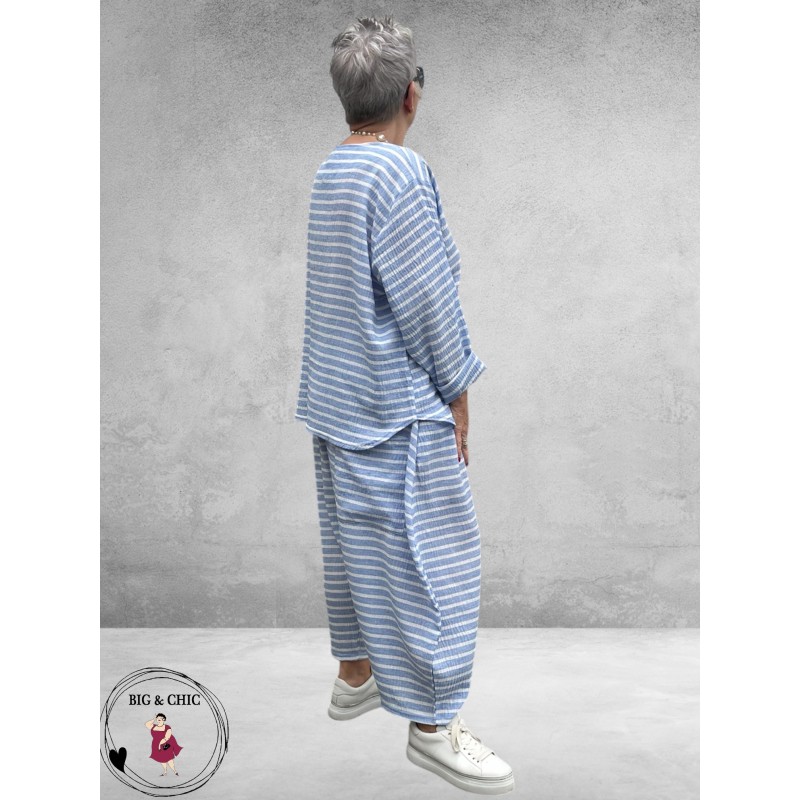 AKH Harembroek Breezy Blauw-Wit