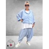AKH Jasje Maokraag Breezy Blauw-Wit