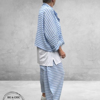 AKH Jasje Maokraag Breezy Blauw-Wit