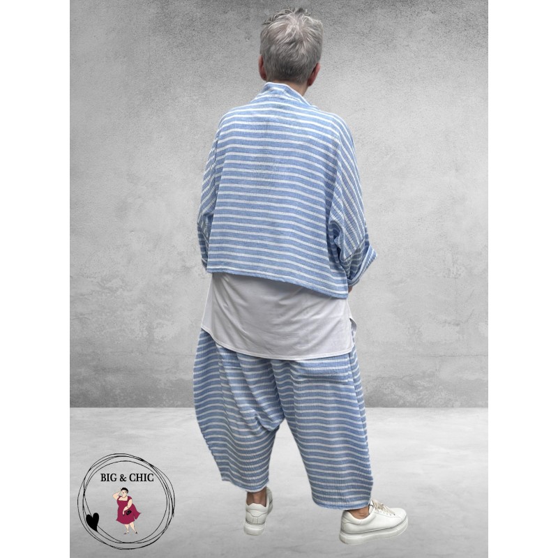 AKH Jasje Maokraag Breezy Blauw-Wit