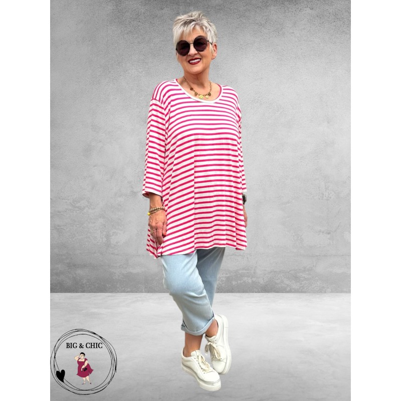 AKH Shirt Sailor Babe Pink/Wit