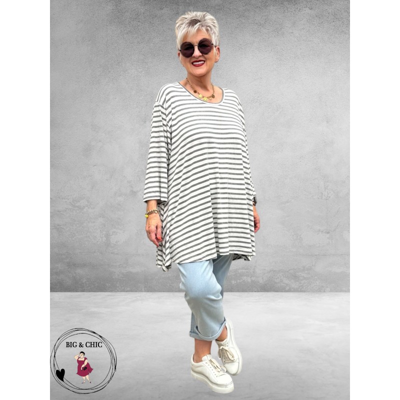 AKH Shirt Sailor Babe Grijs/Wit