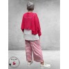 AKH Broek Sailor Babe Pink/Wit