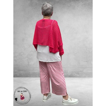AKH Broek Sailor Babe Pink/Wit