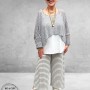 AKH Broek Sailor Babe GrijsPink/Wit