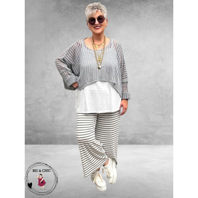 AKH Broek Sailor Babe GrijsPink/Wit