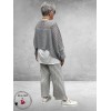 AKH Broek Sailor Babe GrijsPink/Wit