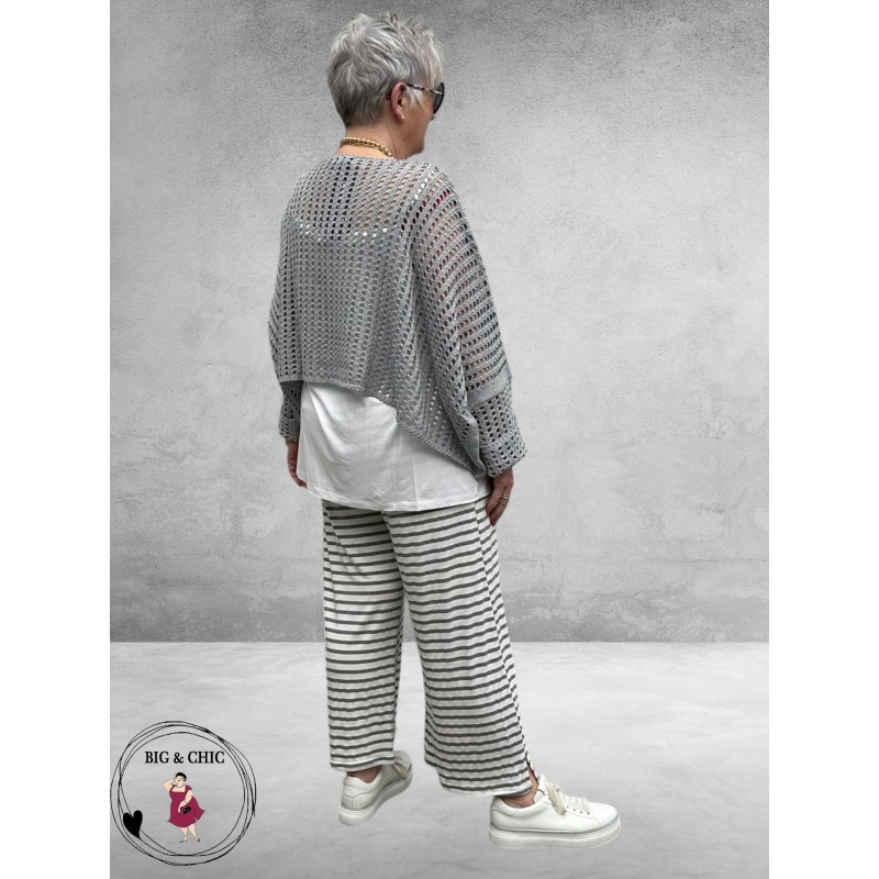 AKH Broek Sailor Babe GrijsPink/Wit