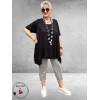 AKH Legging Strepen Zwart-Wit