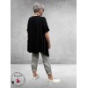 AKH Legging Strepen Zwart-Wit