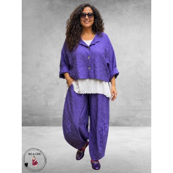 AKH Ballonbroek Crinkle Paars