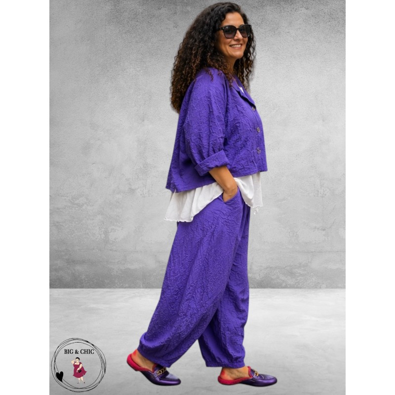 AKH Ballonbroek Crinkle Paars