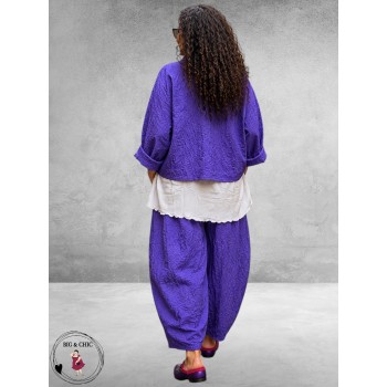 AKH Ballonbroek Crinkle Paars