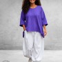 AKH Tuniek Crinkle Paars 