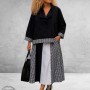 AKH Jasje Oversized Zwart/Pepita