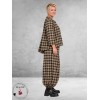 AKH Broek Ballon Zand-Zwart-Ruit