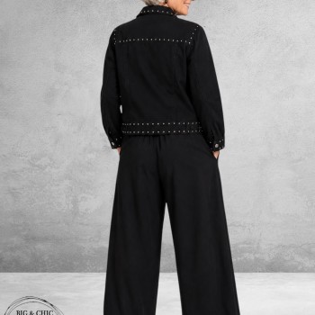 AKH Broek Ballon Zwart/Design Ruit