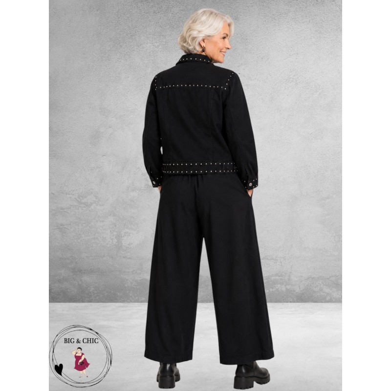 AKH Broek Ballon Zwart/Design Ruit