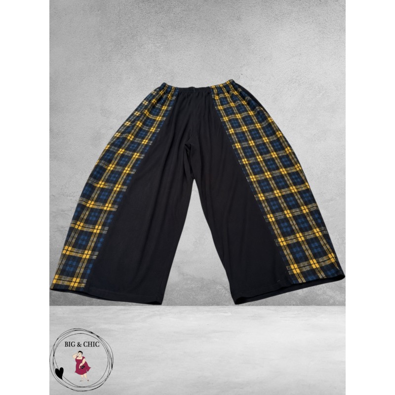 AKH Broek Ballon Zwart/Design Ruit