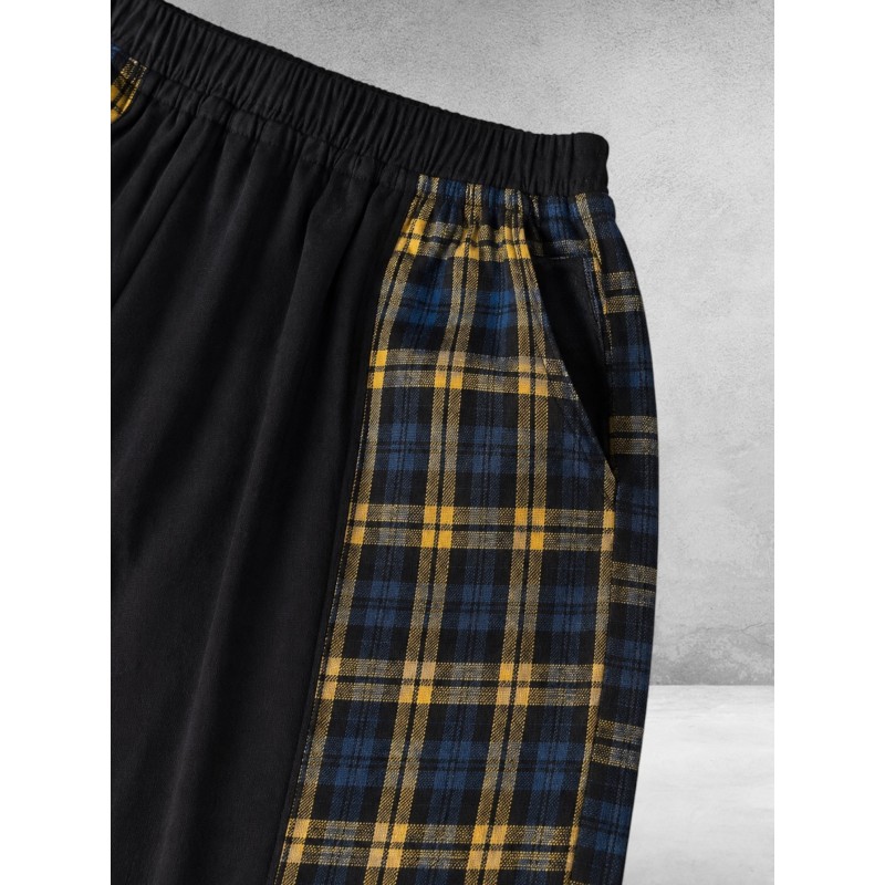 AKH Broek Ballon Zwart/Design Ruit