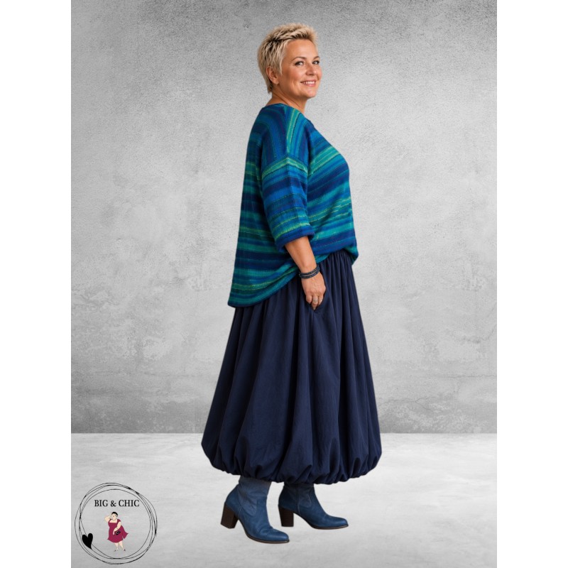 AKH Ballon Rok Donkerblauw
