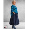 AKH Ballon Rok Donkerblauw