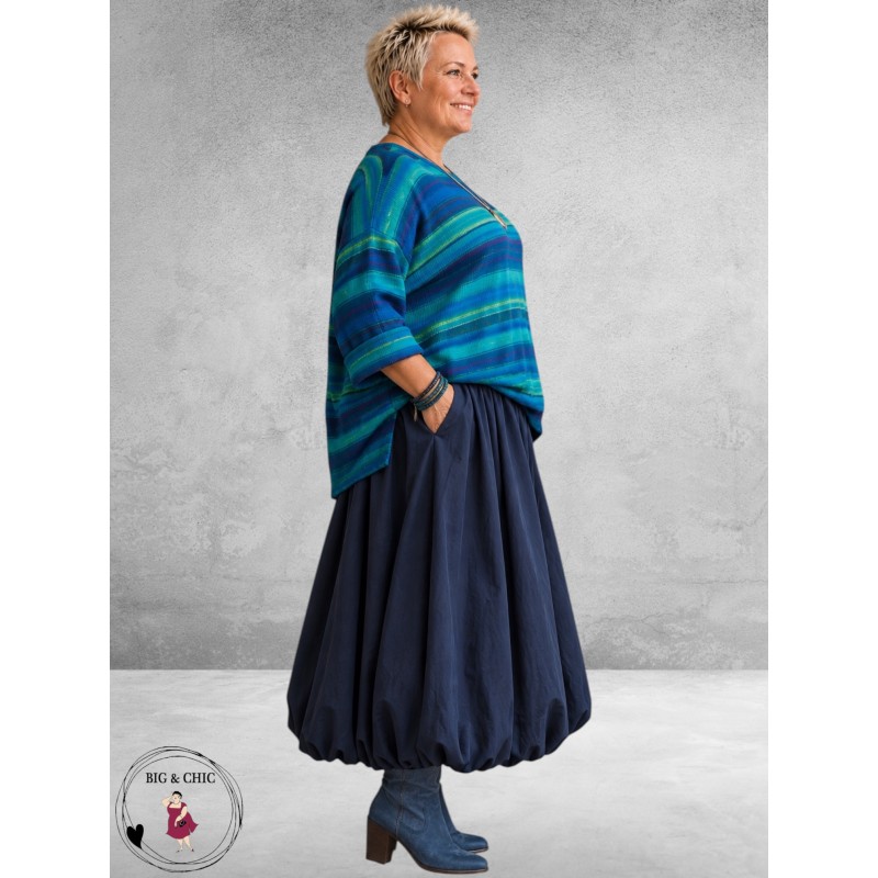 AKH Ballon Rok Donkerblauw
