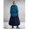 AKH Ballon Rok Donkerblauw