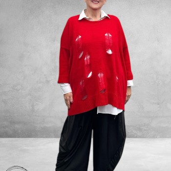 AKH Trui Rood Destroyed