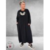 Ketting Stoer Statement Wit/Zwart Kort