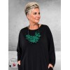 Ketting Stoer Statement Groen/Zwart Kort