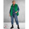 BG Gilet Faux Fur Appelgroen