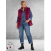 BG Gilet Faux Fur Berry